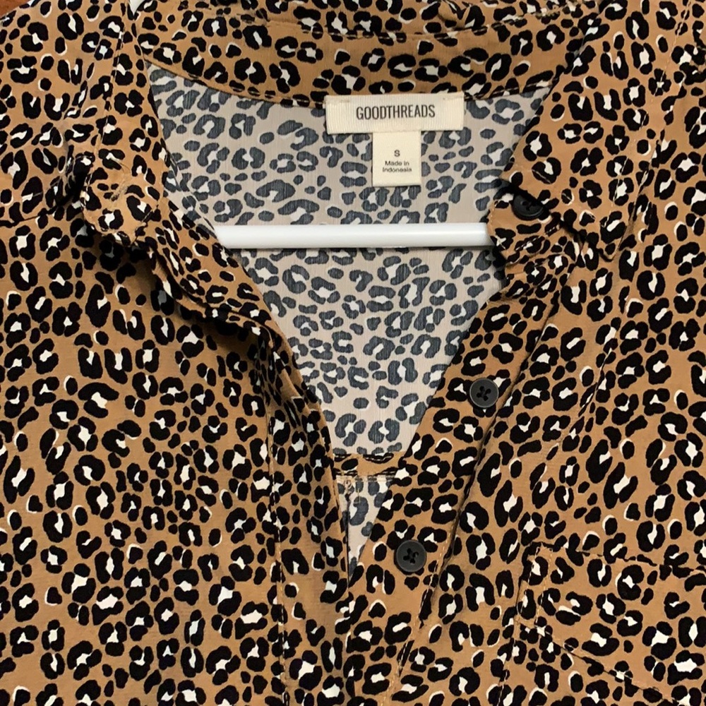 Goodthreads leopard tunic - Picture 9 of 14